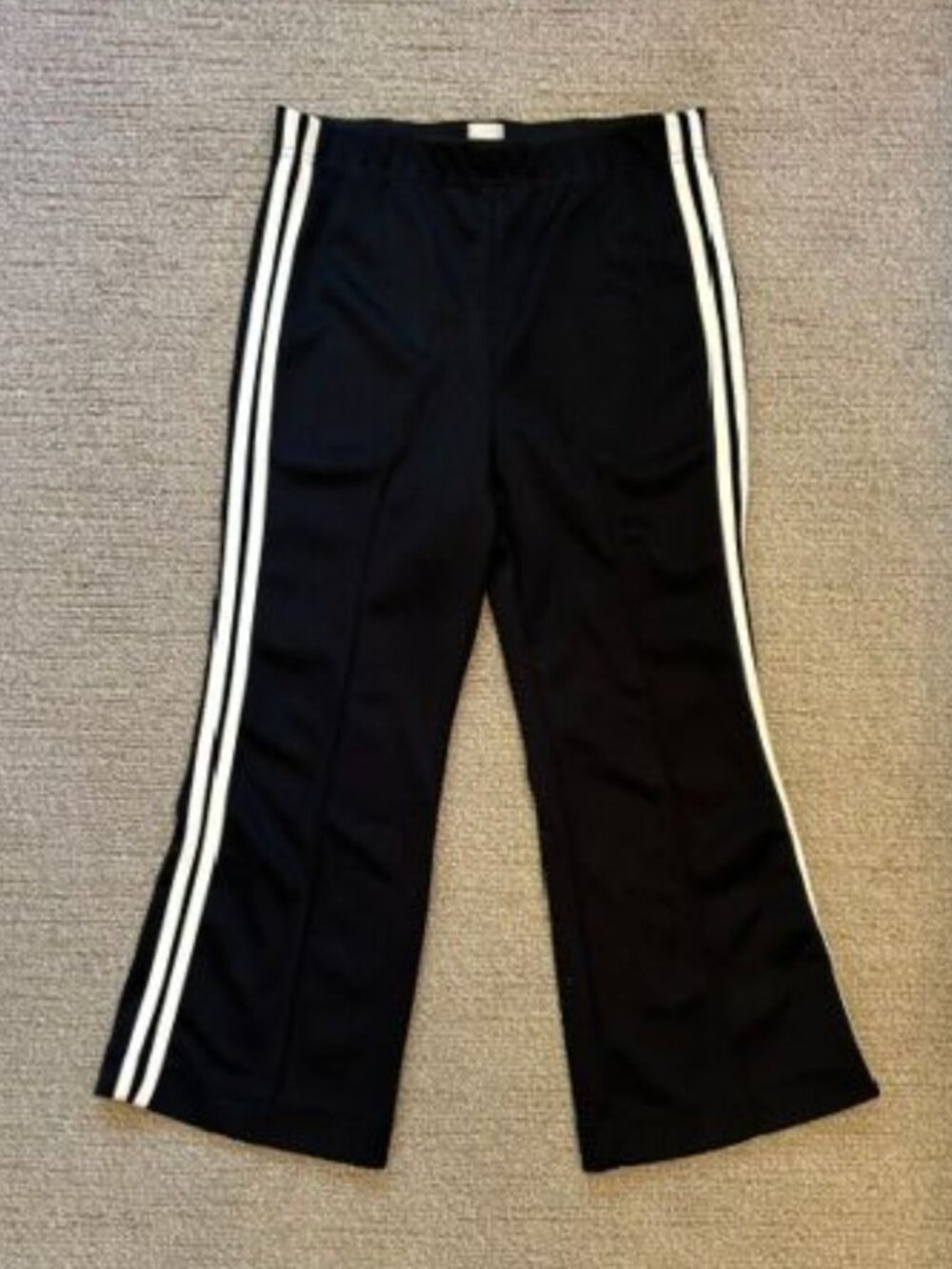 Maeve The Margot Kick-Flare Striped Cropped Pants